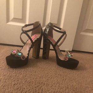 Betsey Johnson Sainte Platform Sandals